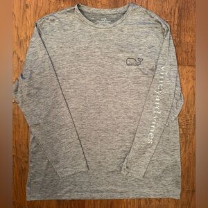 Vineyard Vines Whale Performance Long Sleeve Shirt